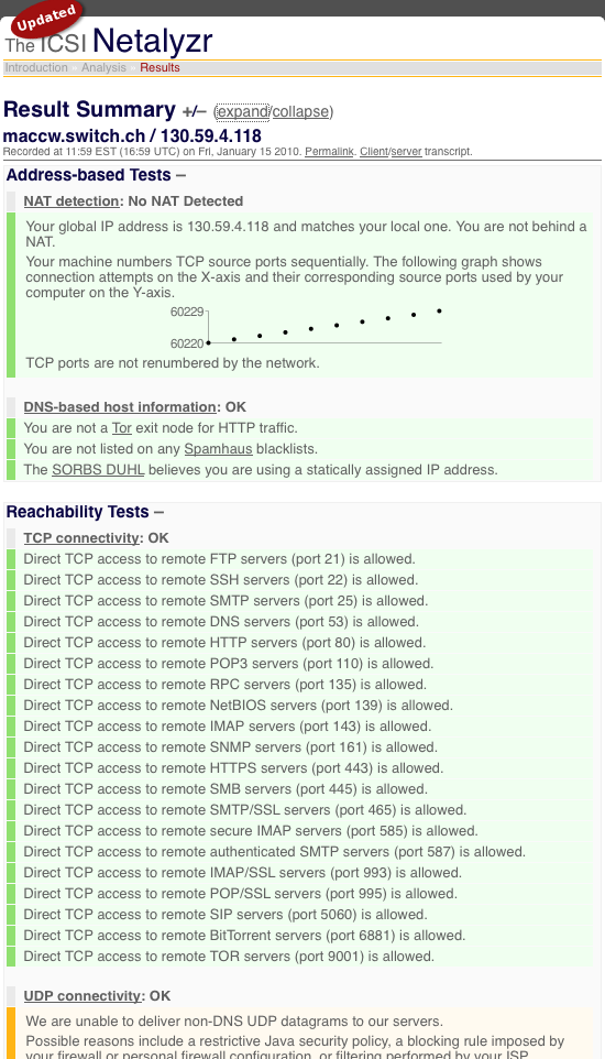 eduPERT KB > NetAlyzr > Netalyzr-expanded-summary.png Netalyzr-expanded-summary.png