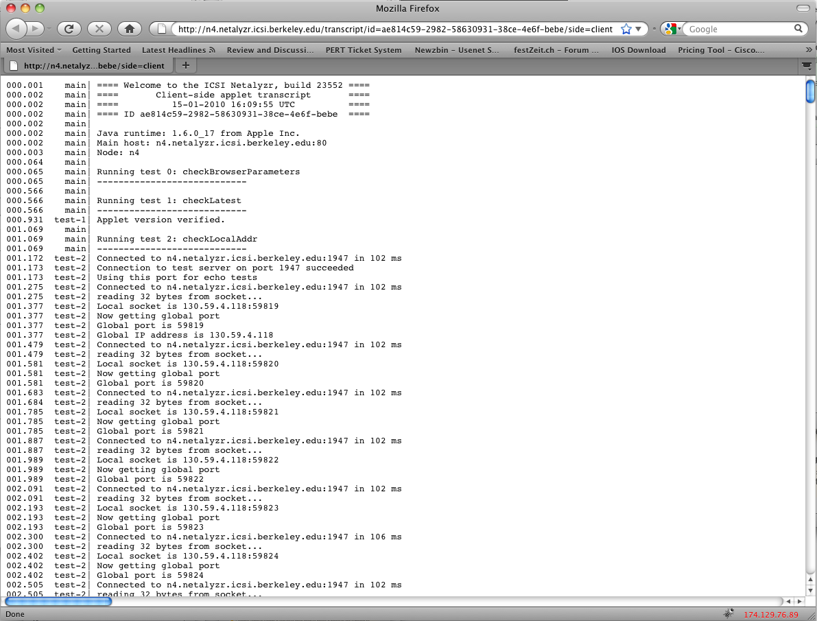 eduPERT KB > NetAlyzr > Netalyzr-transcript-client.png Netalyzr-transcript-client.png