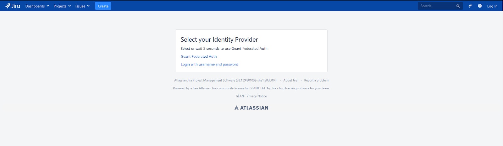 GEANT Software Development Support > JIRA - issue tracking system > login.jpg