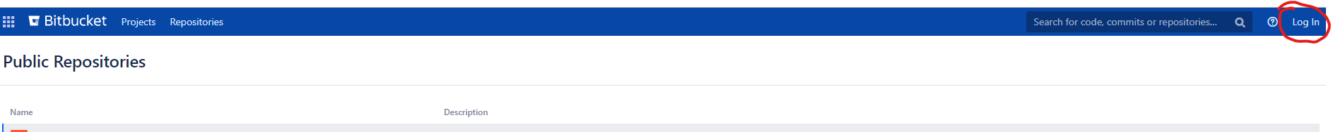 GEANT Software Development Support > Bitbucket > login.png