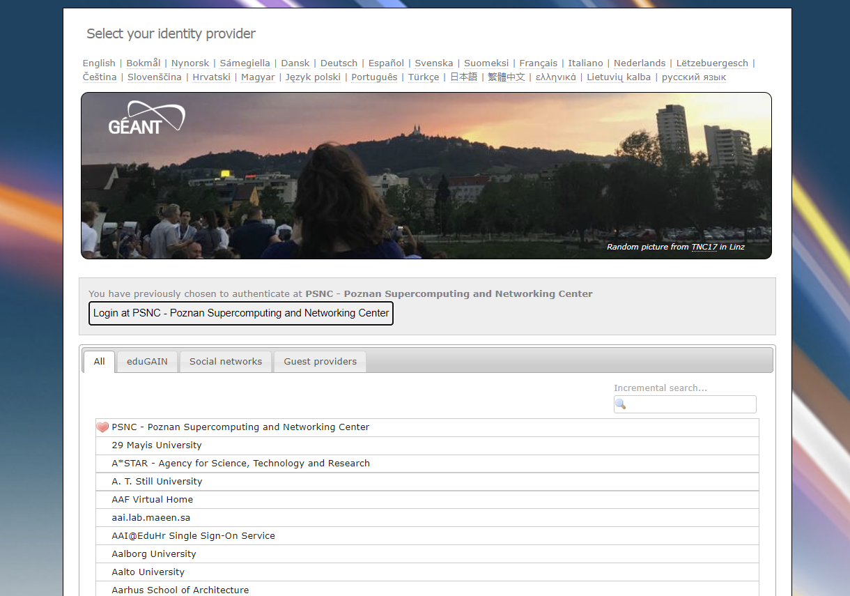 GEANT Software Development Support > Bamboo > login-idp-select-3.png