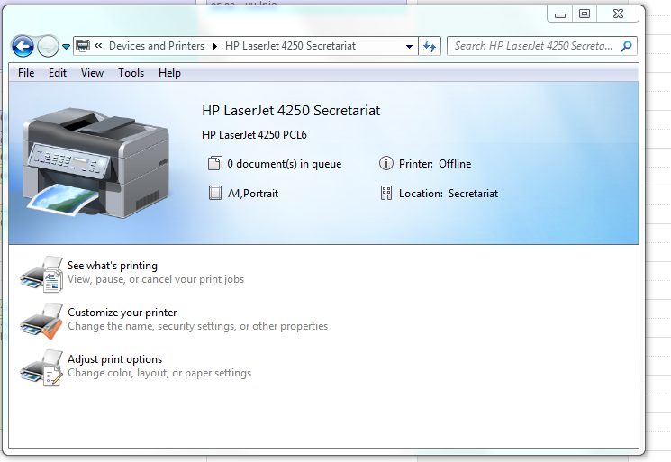 HP LaserJet printer offline fix federateduser3 GÉANT federated