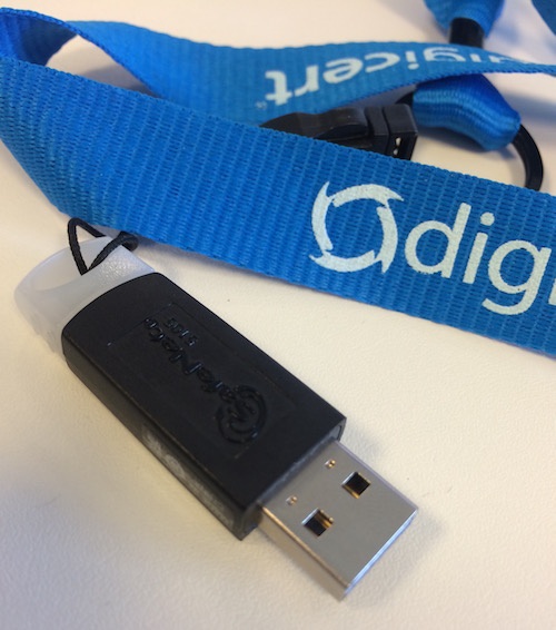 Signing code using DigiCert hardware token on Mac OSX federateduser