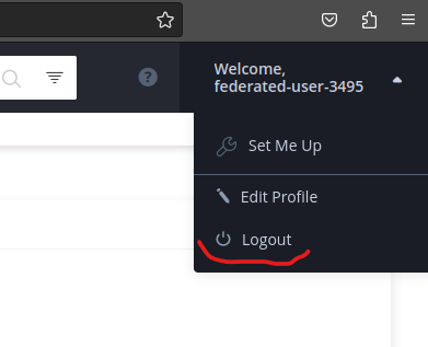 GEANT Software Development Support > How to bind your existing user account (one-time procedure) > artifactory log out.png