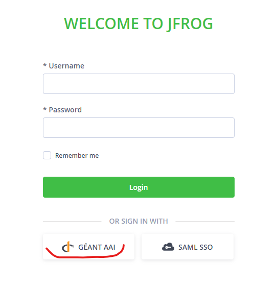 GEANT Software Development Support > How to bind your existing user account (one-time procedure) > logowanie SSO GEANT AAI.png