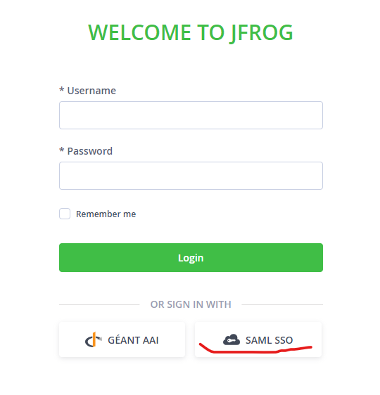 GEANT Software Development Support > How to bind your existing user account (one-time procedure) > logowanie SSO SAML.png