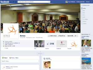 Social Media in the NREN Community > NREN Social Media Jumpstart pack > arnes-fb.png