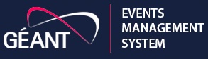 logo of GÉANT Events Management System logo of GÉANT Events Management System